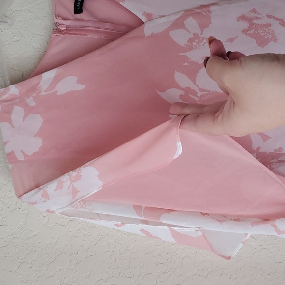 Lane Bryant Pink Asymmetrical Dress - Picture 7 of 11